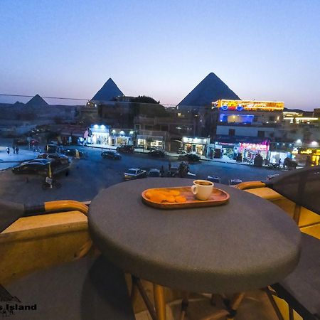 Pyramids Island Bed and Breakfast Kafret el-Gabal Exteriör bild